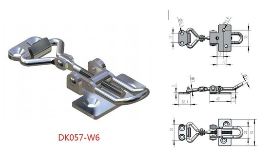 Duży chromowany metalowy zatrzask przełączający 304 316 Y Pręt gwintowany w kształcie litery Y do pojazdu
