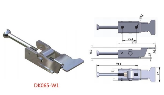 Polerowanie SS316 SS304 Zaczep ze stali nierdzewnej do maszyny do cięcia laserowego